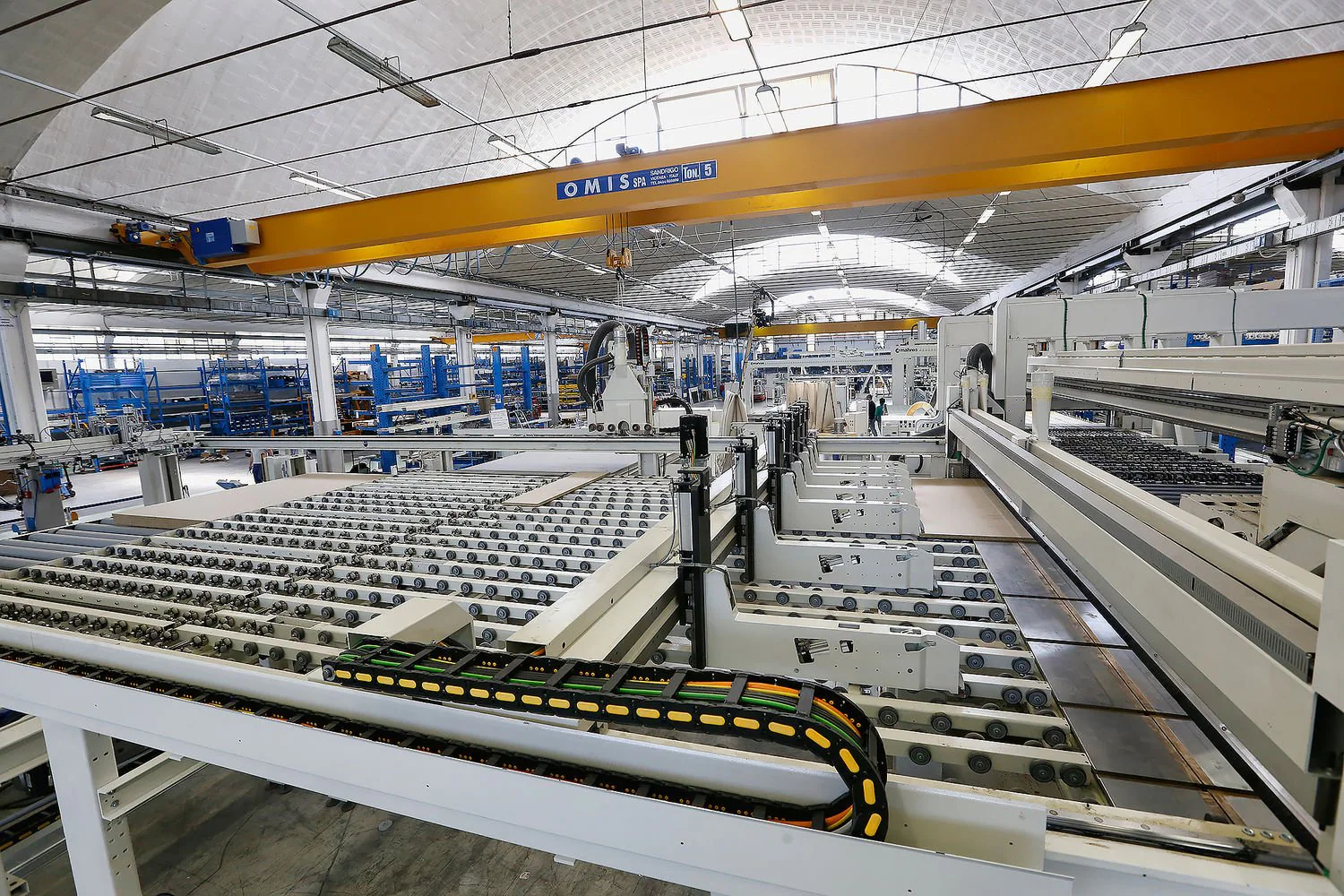 Outstanding Perfomance Panel sizing Line ready for Polish market