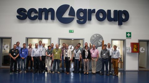 In May a rich appointment calendar of German Tech Tours: group of "B&G" customers