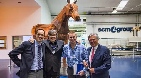 MAURIZIO RIVA GUEST AT THE HOME EVENT