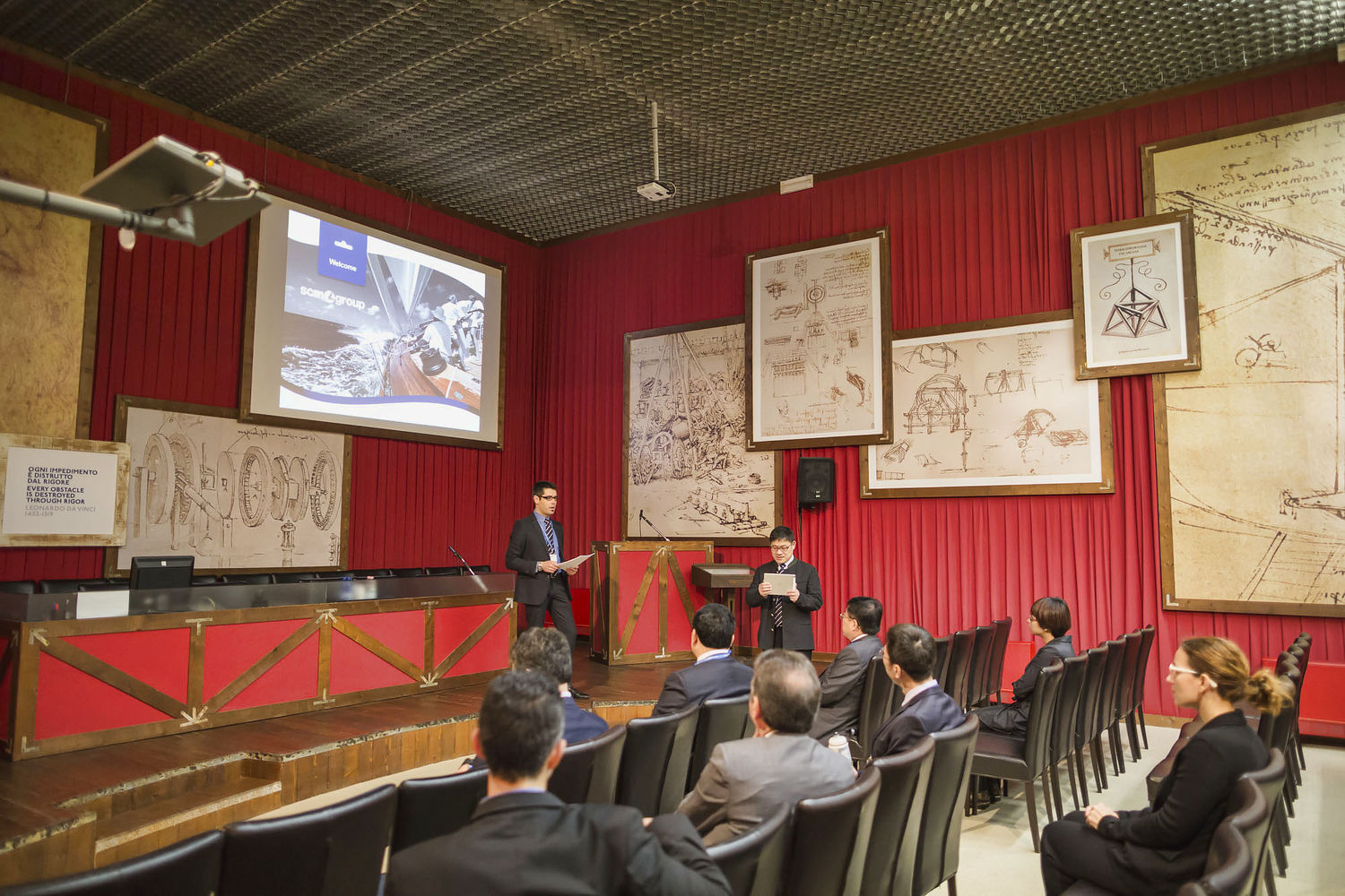 Exceptional visits in Scm Group from China