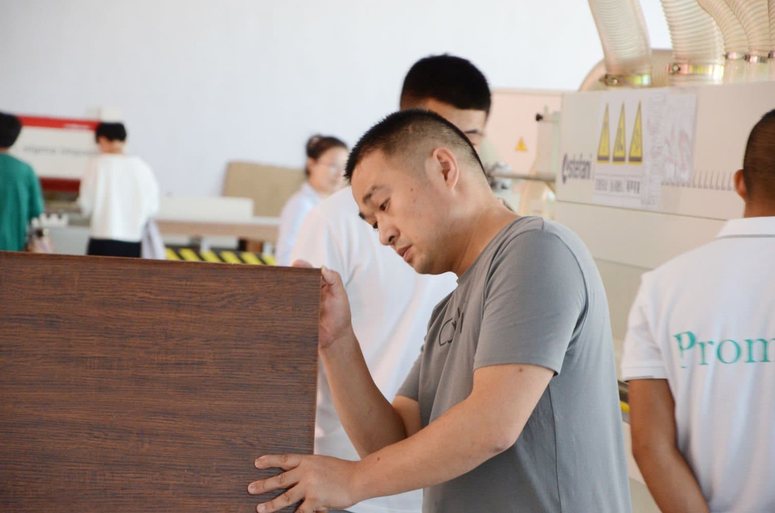 Successful opening ceremony of panel furniture cloud intelligent factory in China.