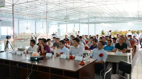 Successful opening ceremony of panel furniture cloud intelligent factory in China.