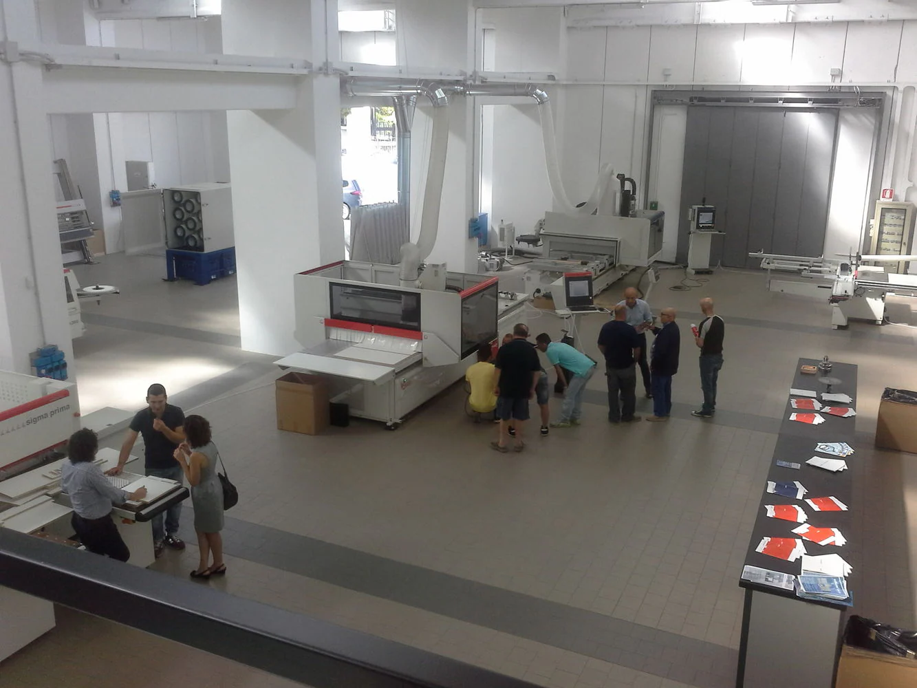 Nuovo Showroom SCM Group Pavarini Macchine a Carpi