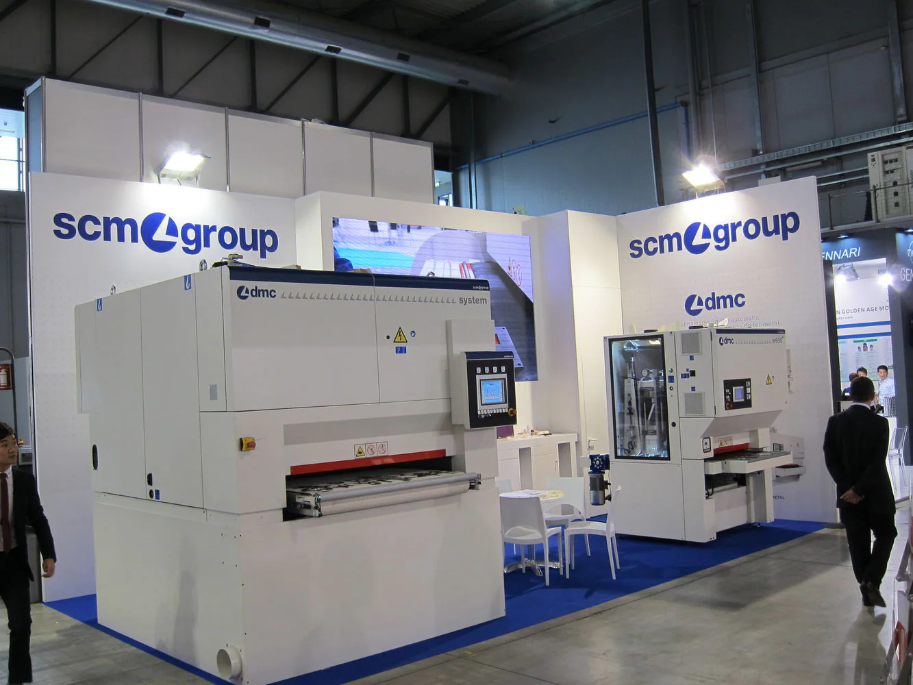 Visitatori da tutto il mondo allo stand DMC alla fiera Emo 2015