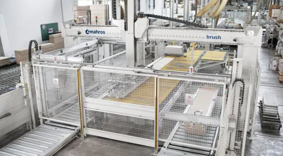 mahros brush堆料机、进料机_集成封边磨边系统_SCM集团