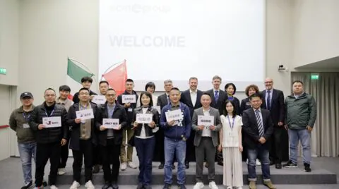 Prominent guests from China, welcomed with a special Tech Tour