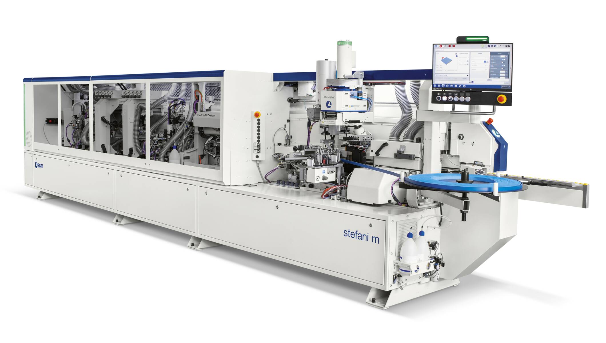 封边机，上胶封边机 - 自动单面封边机 - stefani m