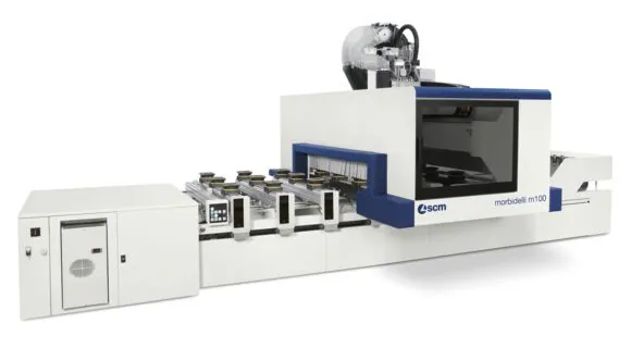 morbidelli m100/200五轴加工中心_用于设计和制造任何形状的工件_SCM