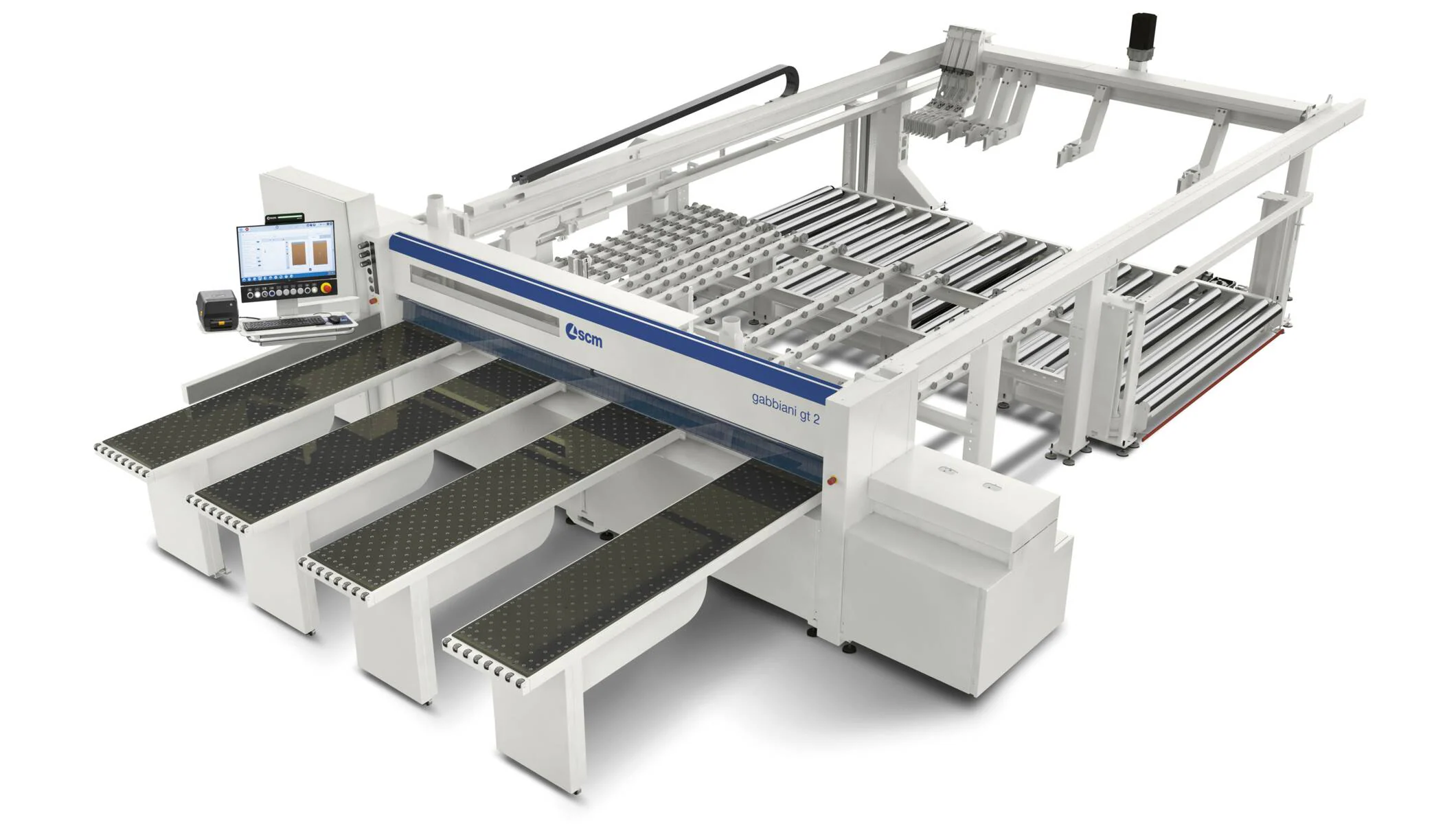 梁锯 - 自动单锯片梁锯 - gabbianigt 2木工推台锯