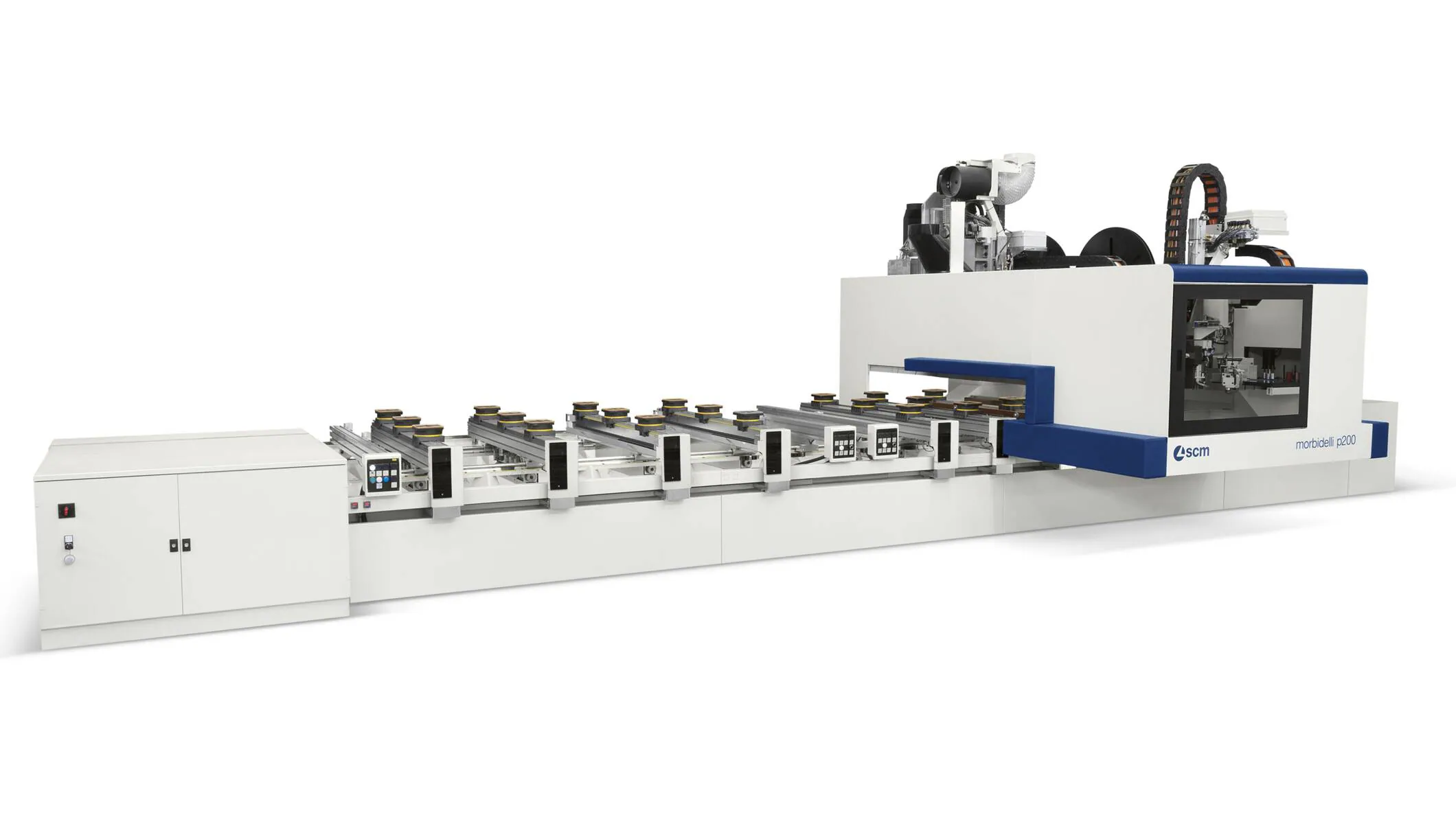SCM木工机械机床加工中心 - 钻孔、刨槽和封边数控加工中心 - morbidelli p200数控cnc加工中心