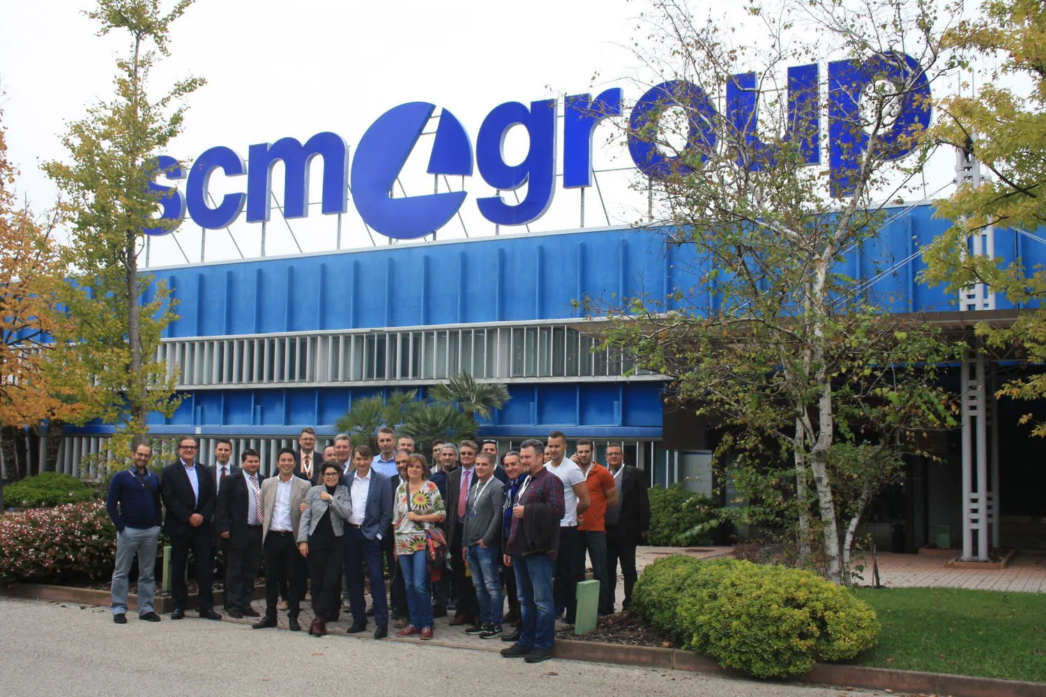 Hungarian delegation @ the Scm Group HQ