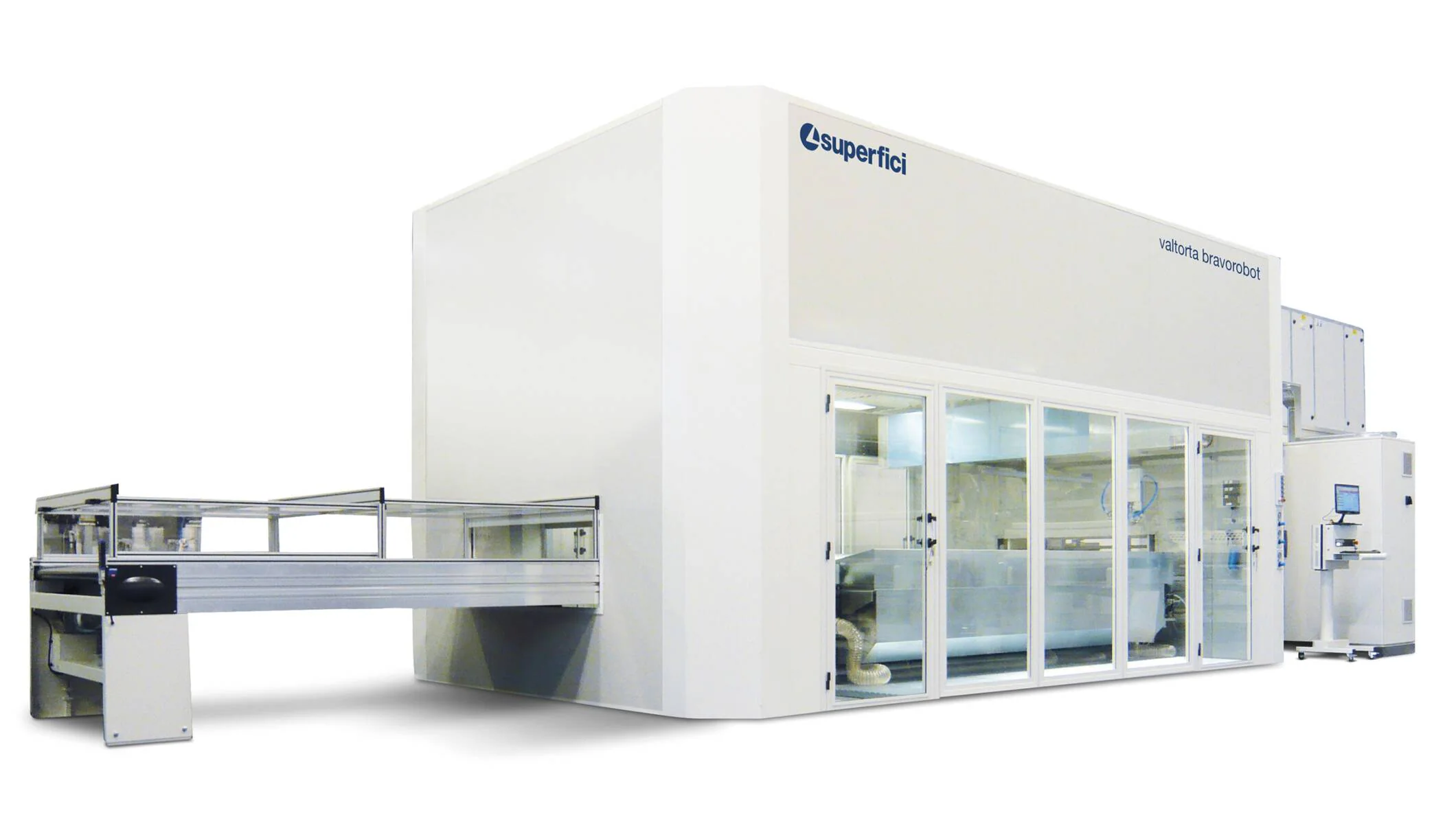 精整系统 - 板材喷涂机器人 - valtorta bravorobot机器人自动化喷涂设备