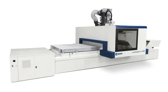 morbidelli m100/200f五轴数控加工中心_可制造任何形状的工件_SCM