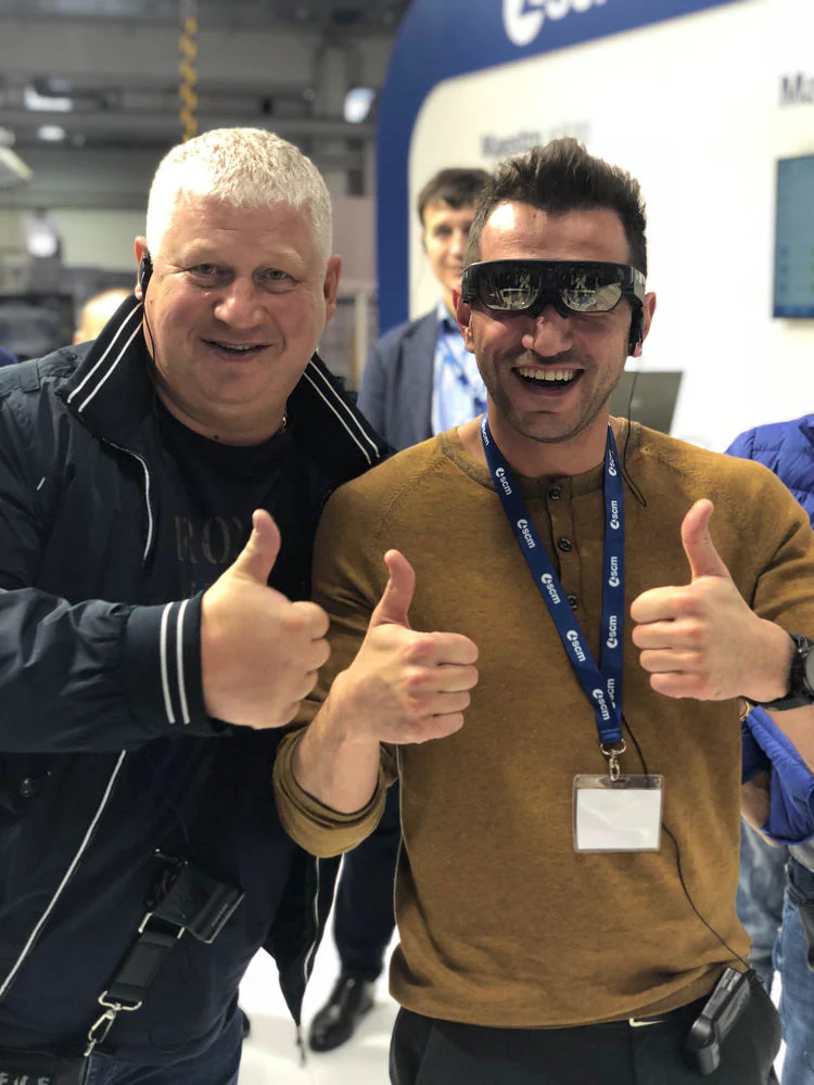 SCM热情接待来自世界各地的客户代表团