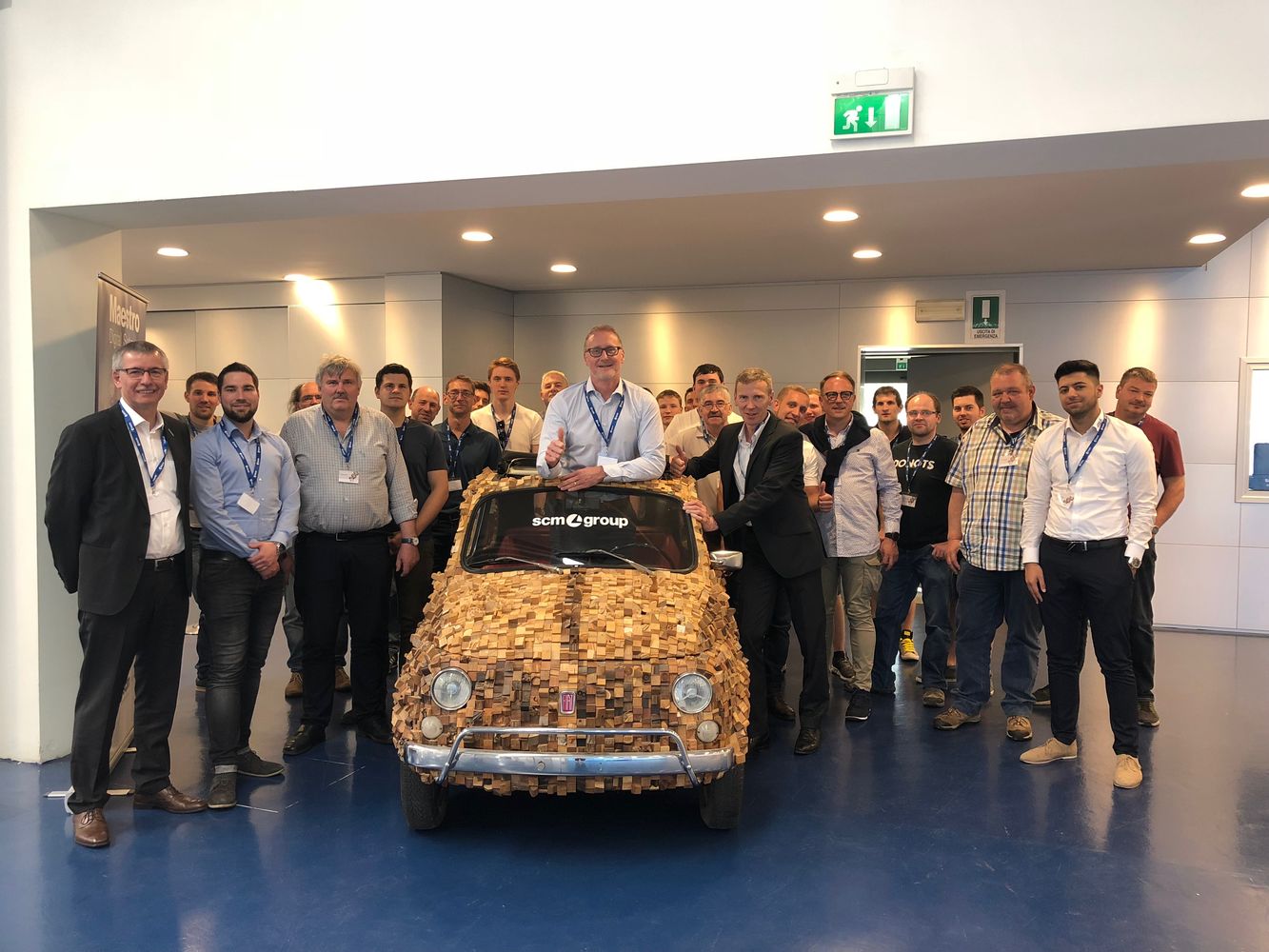 SCM热情接待来自世界各地的客户代表团