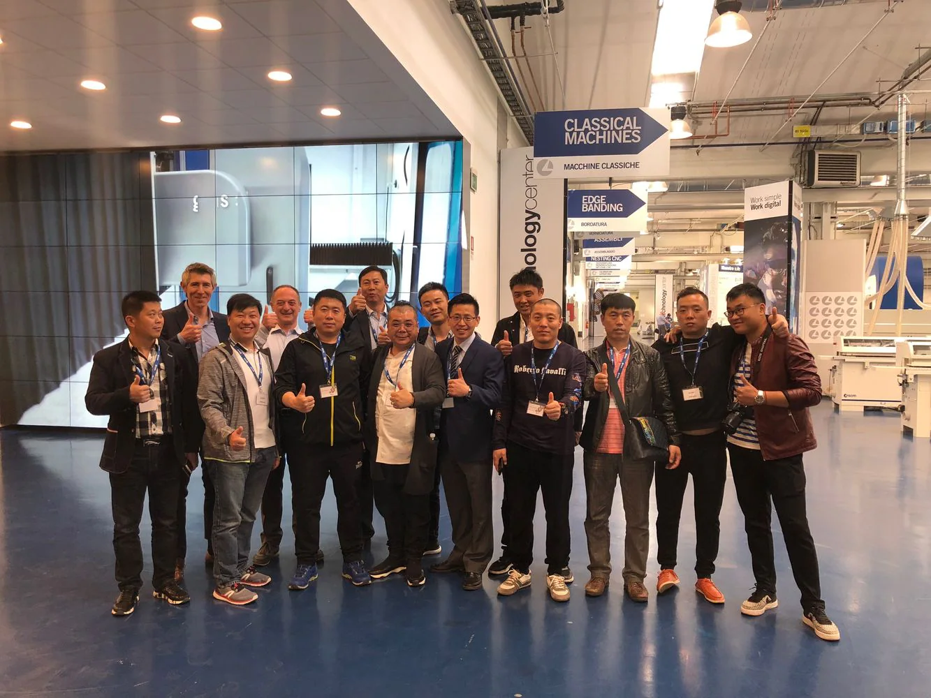 SCM热情接待来自世界各地的客户代表团