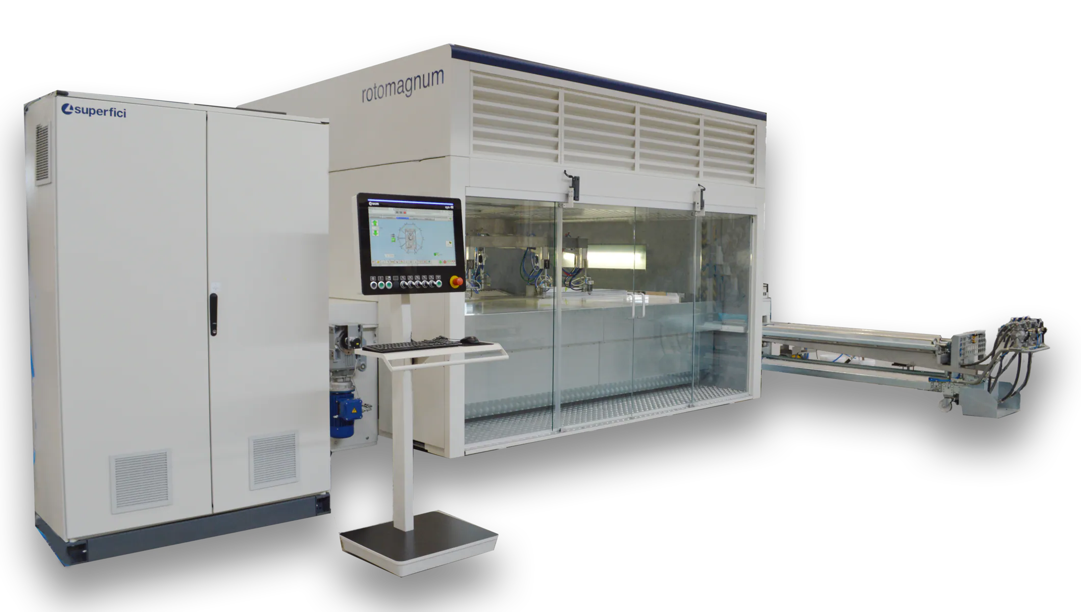 精整系统 - 喷涂机 - rotomagnum油漆自动喷涂设备