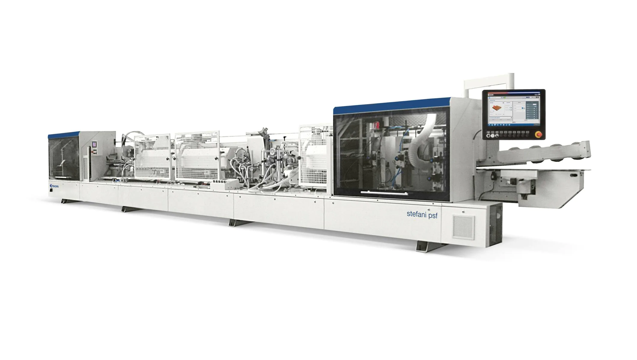 封边机，上胶封边机 - 自动单面封边机 - stefani psf全自动封边机