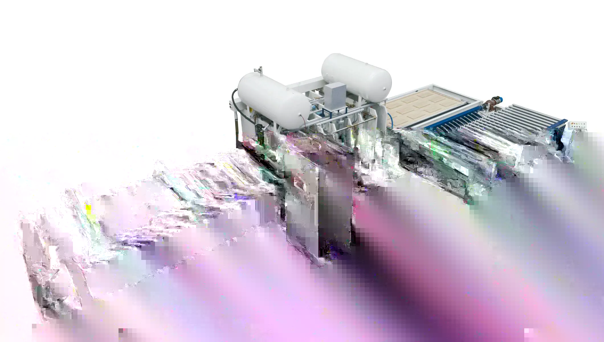 压力机 - 3D panels laminating presses - 压力机设备sergiani 3d form hp