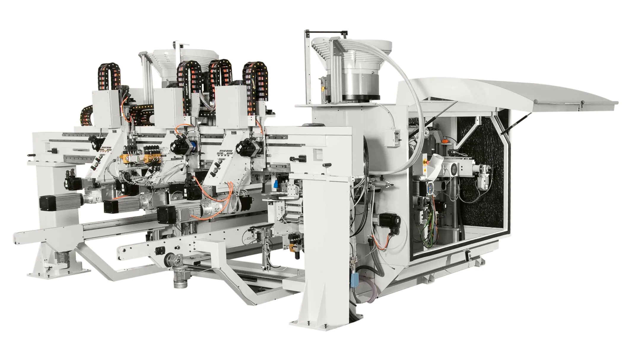 仿形机和双端开榫机 - 双面磨边和开榫机 - celaschi sp磨边机