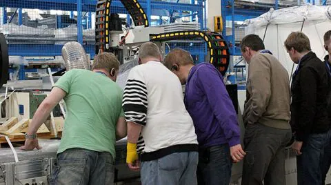 Clienti provenienti dalla Germania in visita