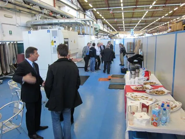 TECHNOLOGY DAYS SANDING IN PROGRESS