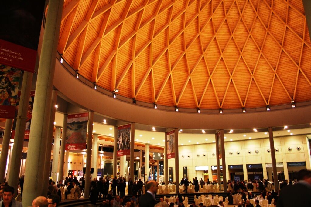 A Tango rhythm menu at the Scm Group Technodomus dinner 