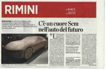 C'è un cuore Scm nell'auto del futuro