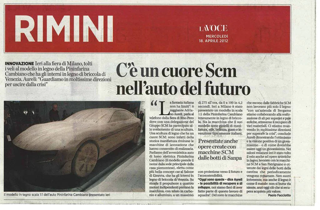 C'è un cuore Scm nell'auto del futuro