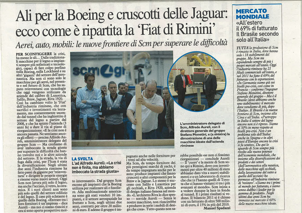 ALI PER LA BOEING E CRUSCOTTI DELLE JAGUAR