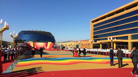 Extraordinary Opening Ceremony for the new Chinese Lioaoning Zhong Yi factory