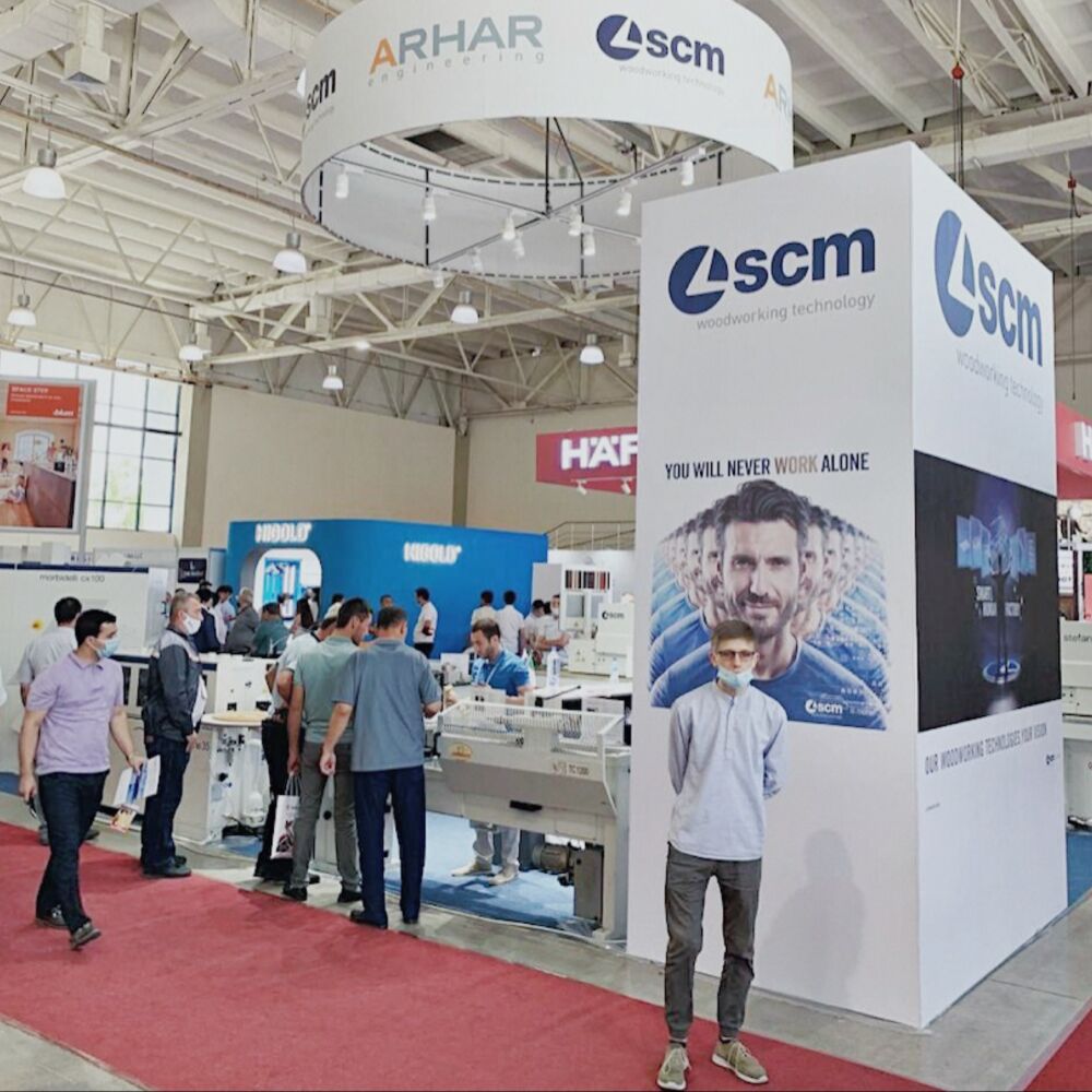SCM на MebelExpo, Узбекистан