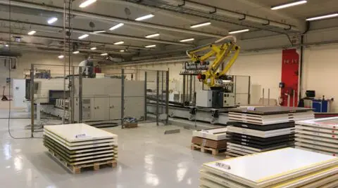 Гибкая интегрированная ячейка