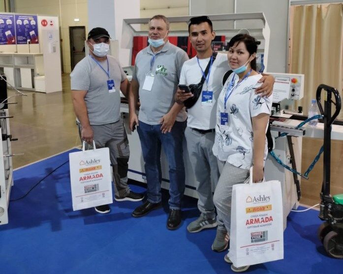 SCM на выставке в Алматы, Казахстан