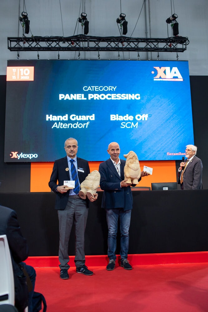 SCM awarded twice at Xylexpo