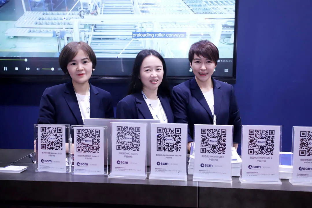 Interzum Guangzhou: great interest in SCM’s Smart&Human solutions