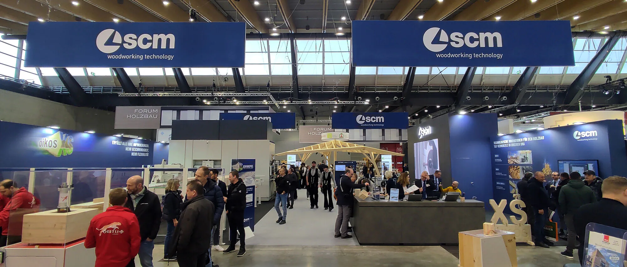 DACH+HOLZ: SCM starts with a rich programme of demos and events 