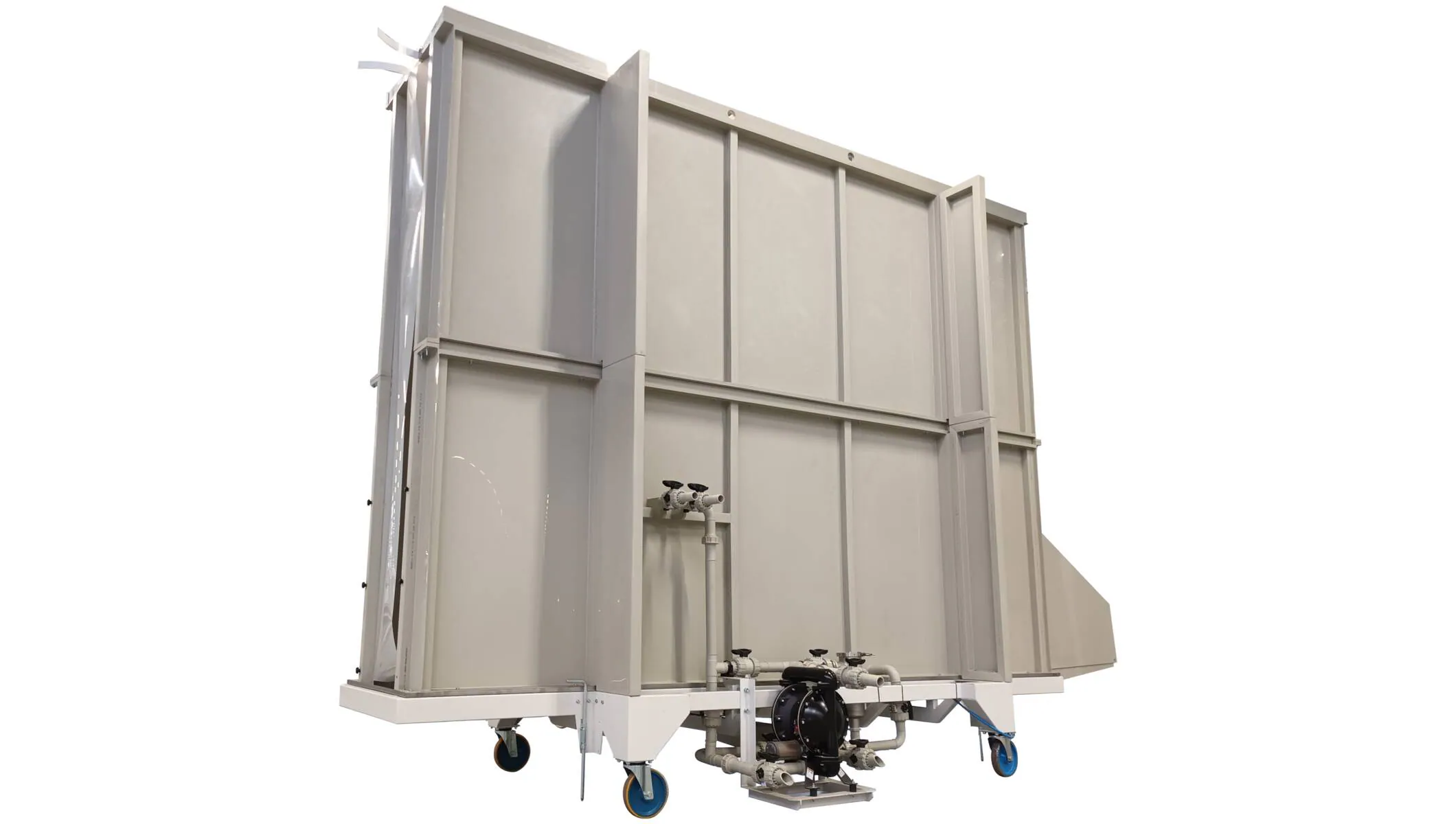 Finishing systems - 3D finishing lines - Flow coating