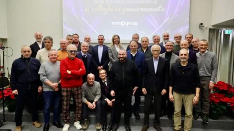 Scm Group toasts to Holiday Season with its employees  