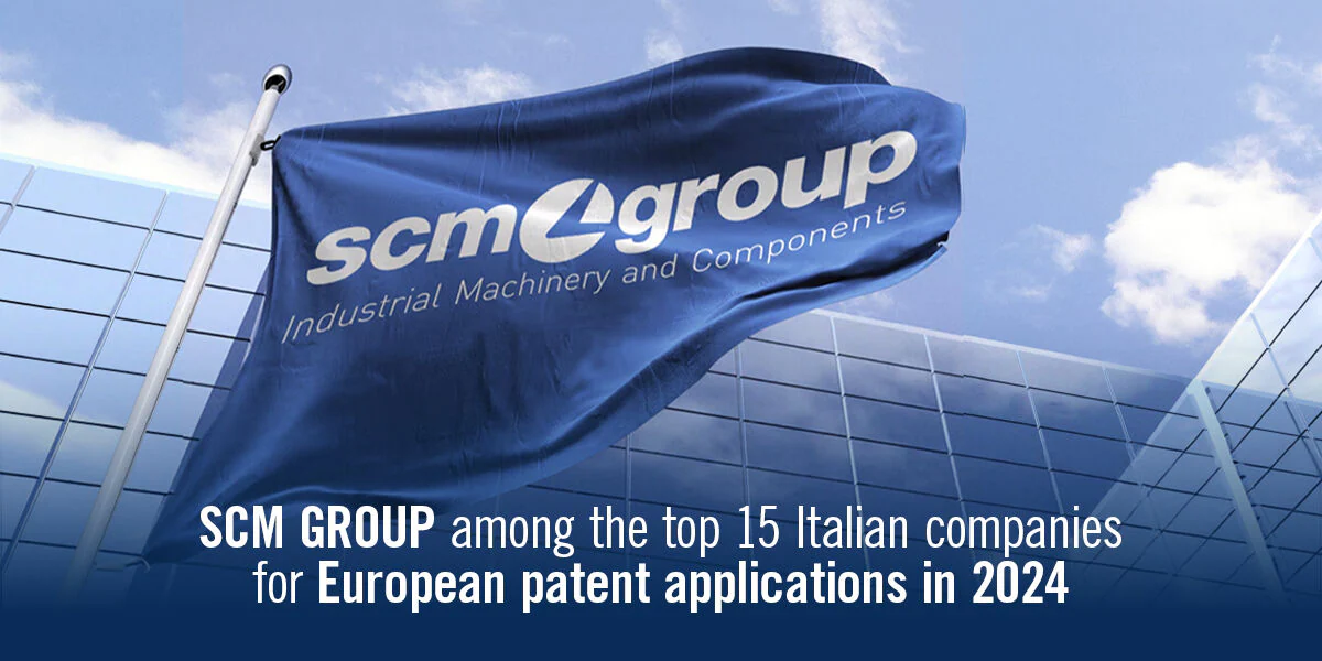 Scm Group still among the Italian companies with the highest number of patents
