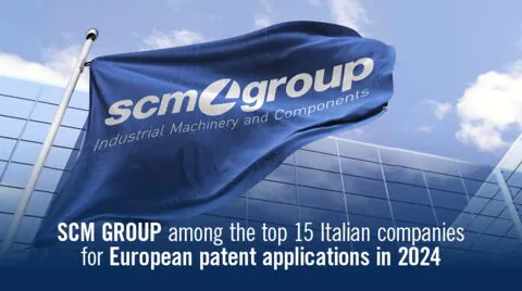 Scm Group still among the Italian companies with the highest number of patents