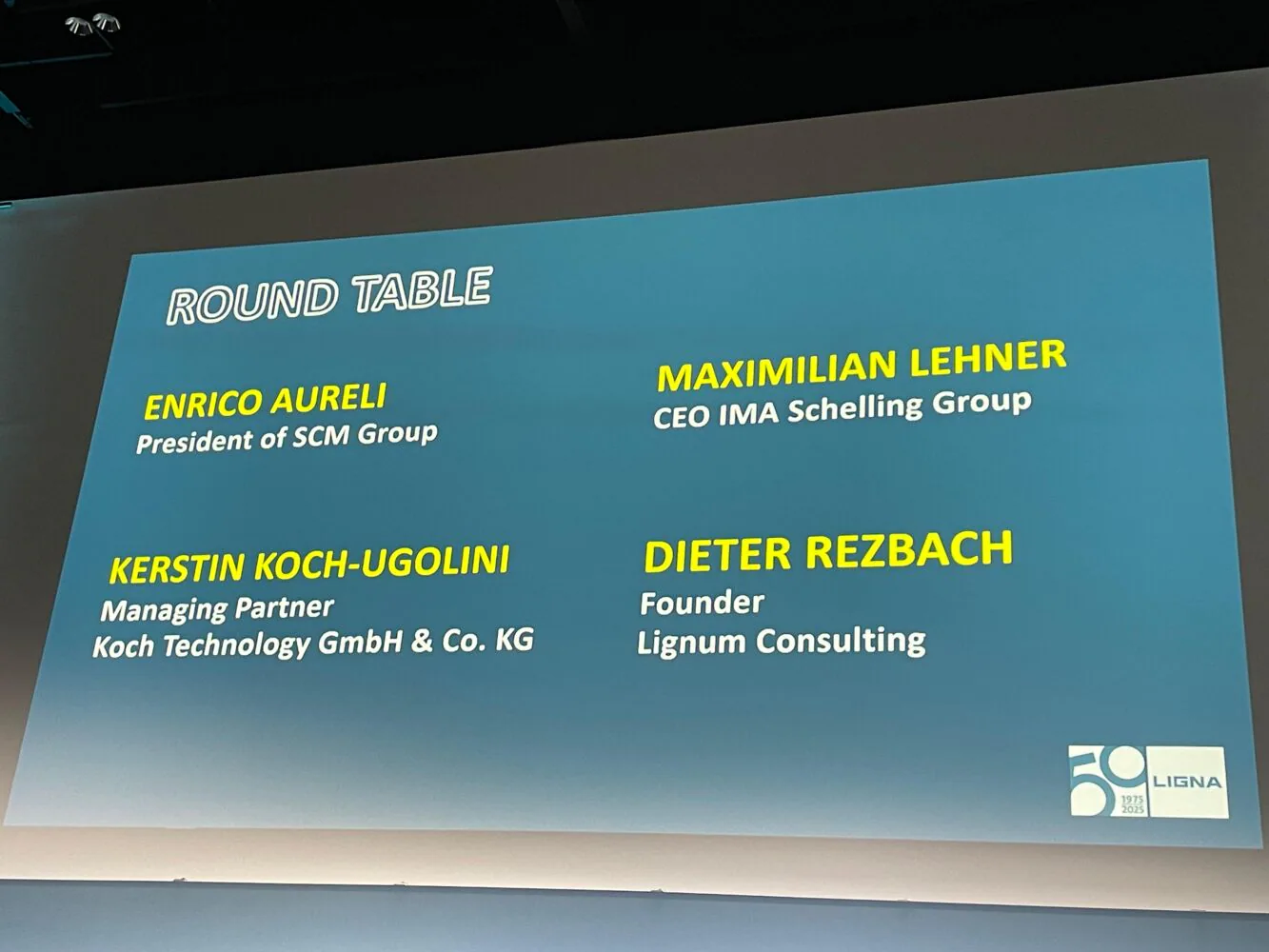 LIGNA 2025 démarre avec une forte affluence sur les stands SCM