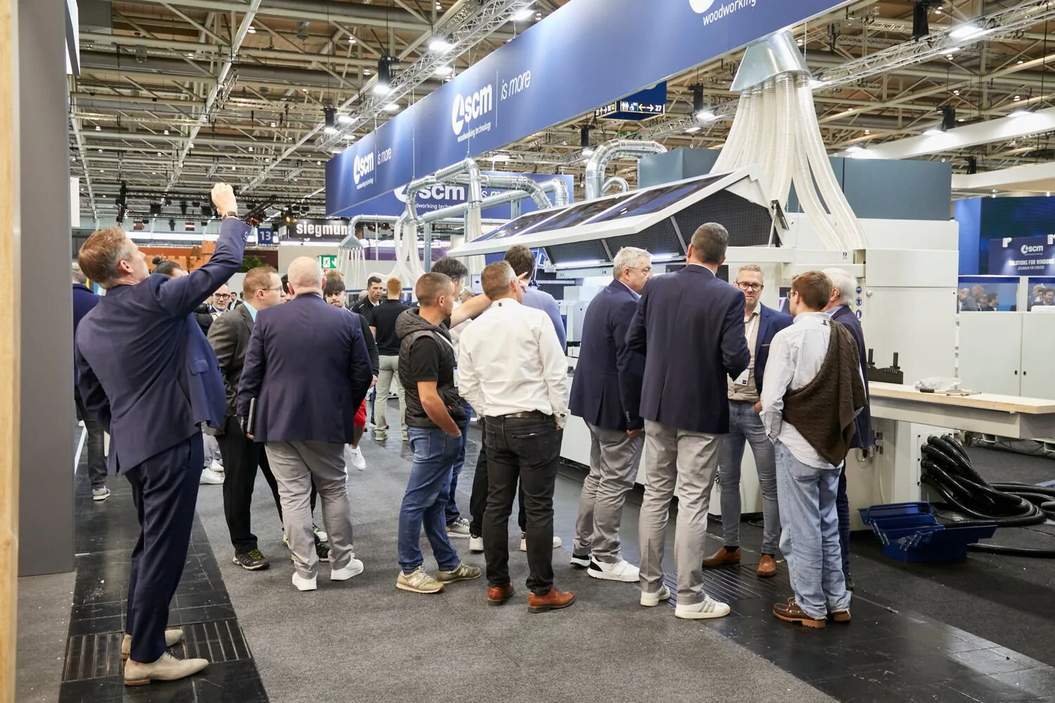 LIGNA 2025 démarre avec une forte affluence sur les stands SCM