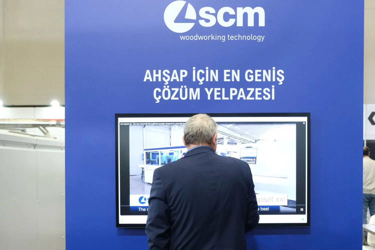 WoodTech 2025'te SCM Ä°stanbul'da Ã¼st dÃ¼zey teknolojiler ve gÃ¼Ã§lÃ¼ mÃ¼Återi etkileÅimi