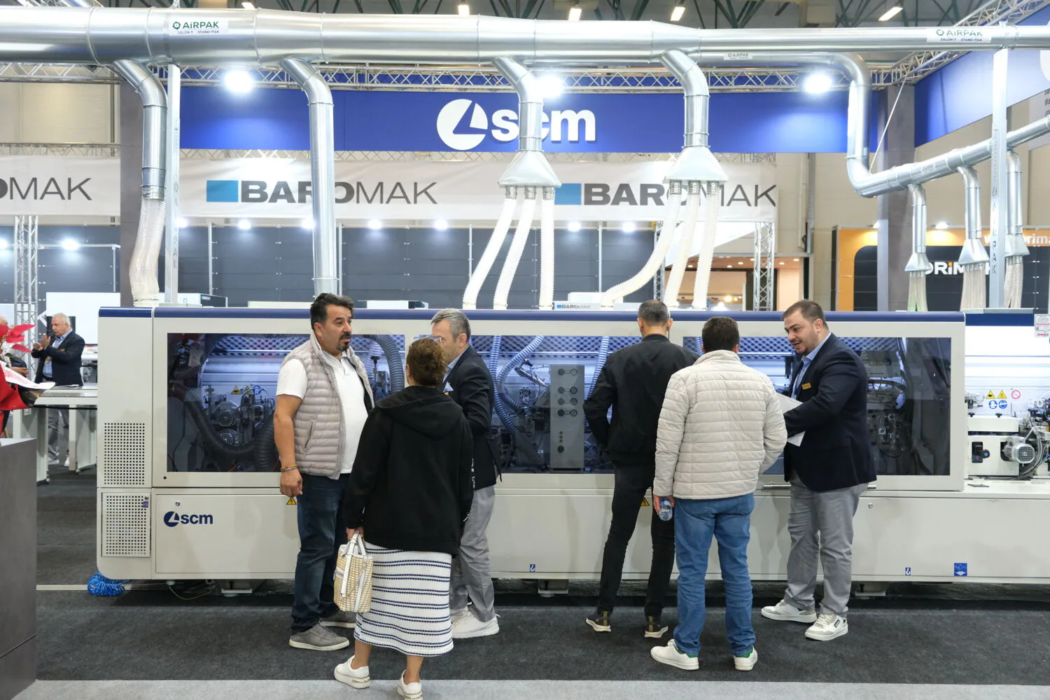 WoodTech 2025'te SCM Ä°stanbul'da Ã¼st dÃ¼zey teknolojiler ve gÃ¼Ã§lÃ¼ mÃ¼Återi etkileÅimi