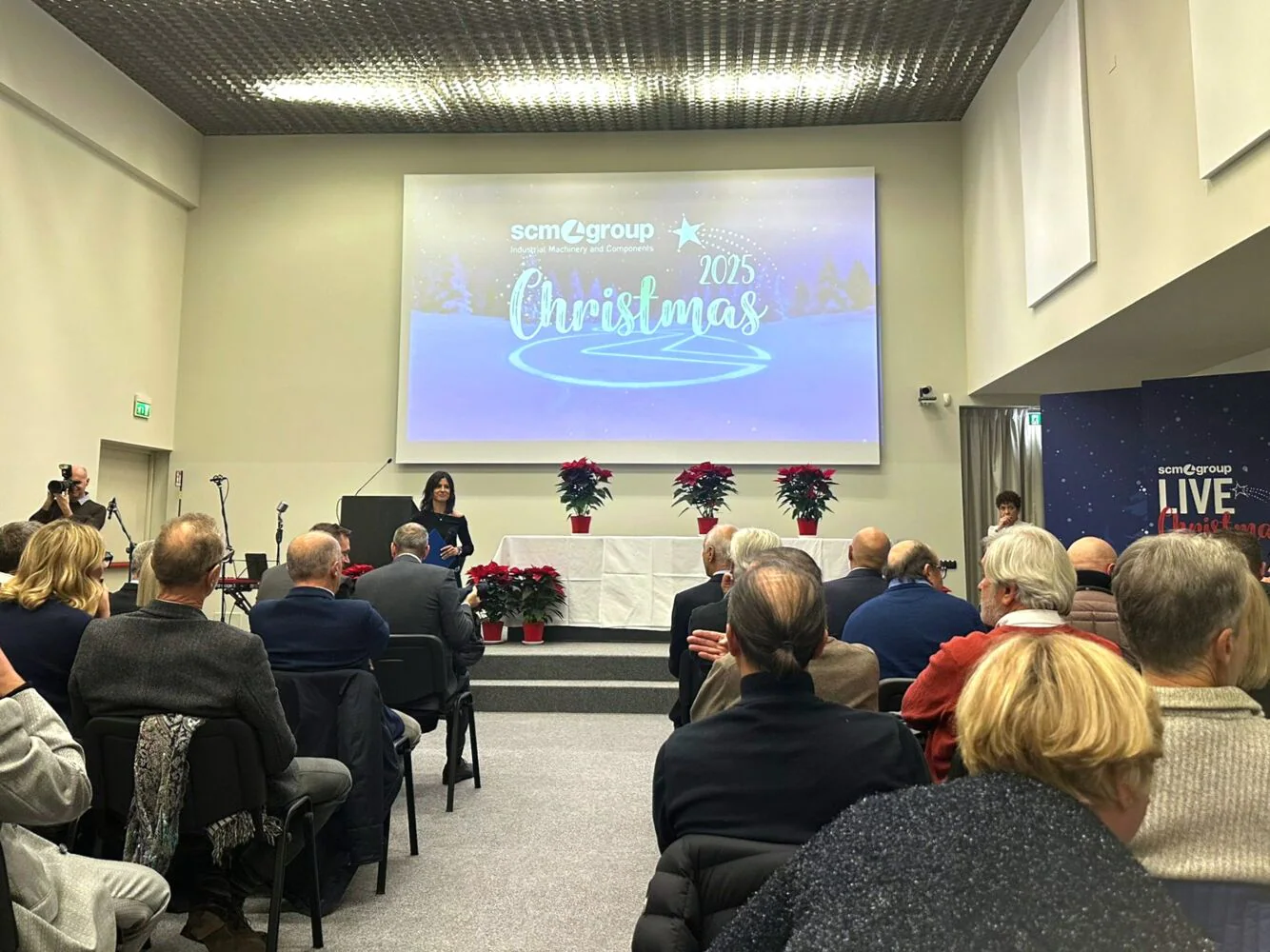 Relationships, Innovation and Vision: Strong Turnout for Scm Group’s Christmas Events