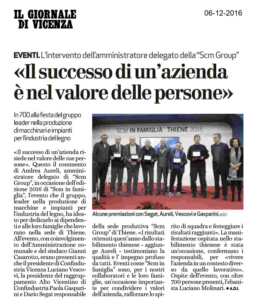 Il successo di un azienda è nel valore delle persone