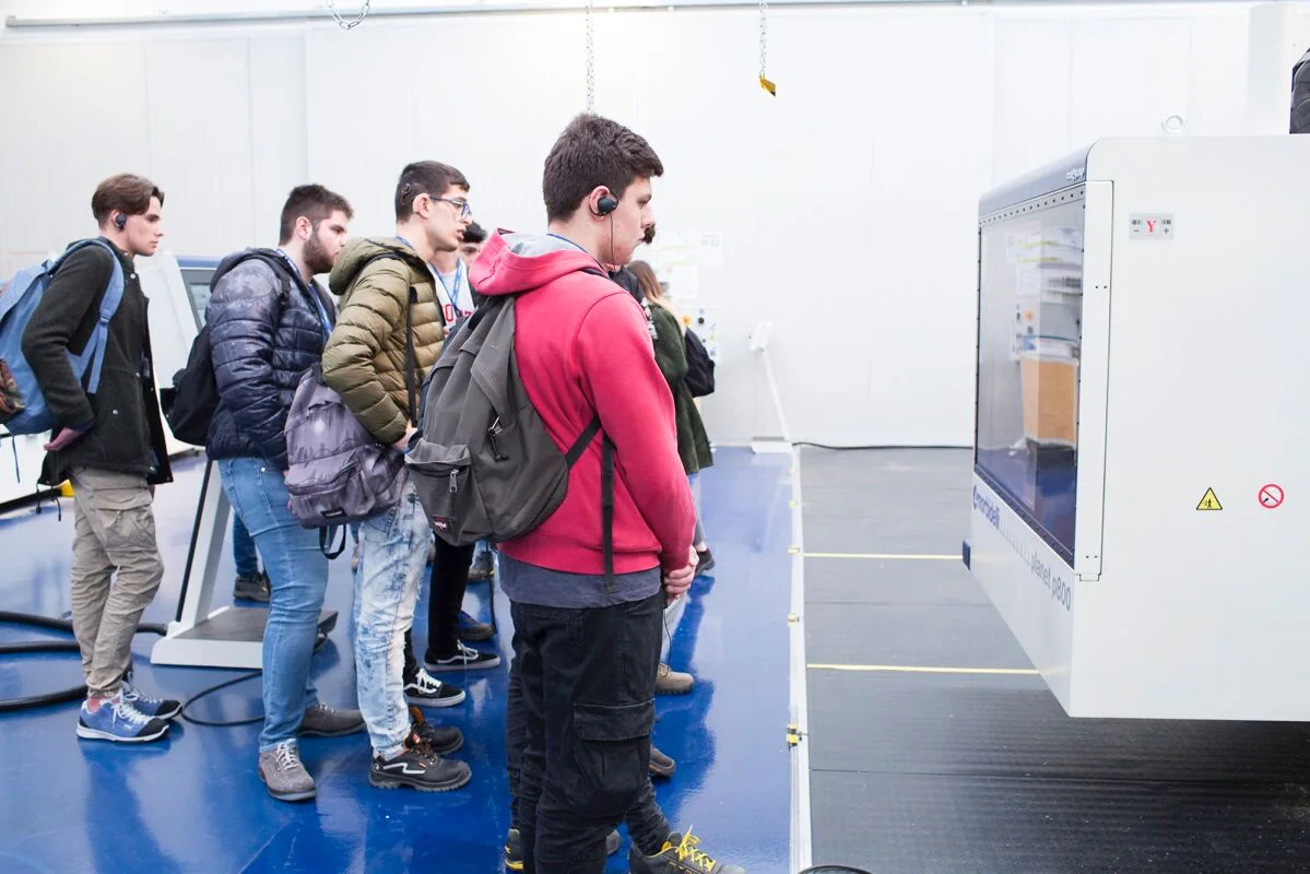 L'Istituto del mobile "Carniello" di Brugnera in visita