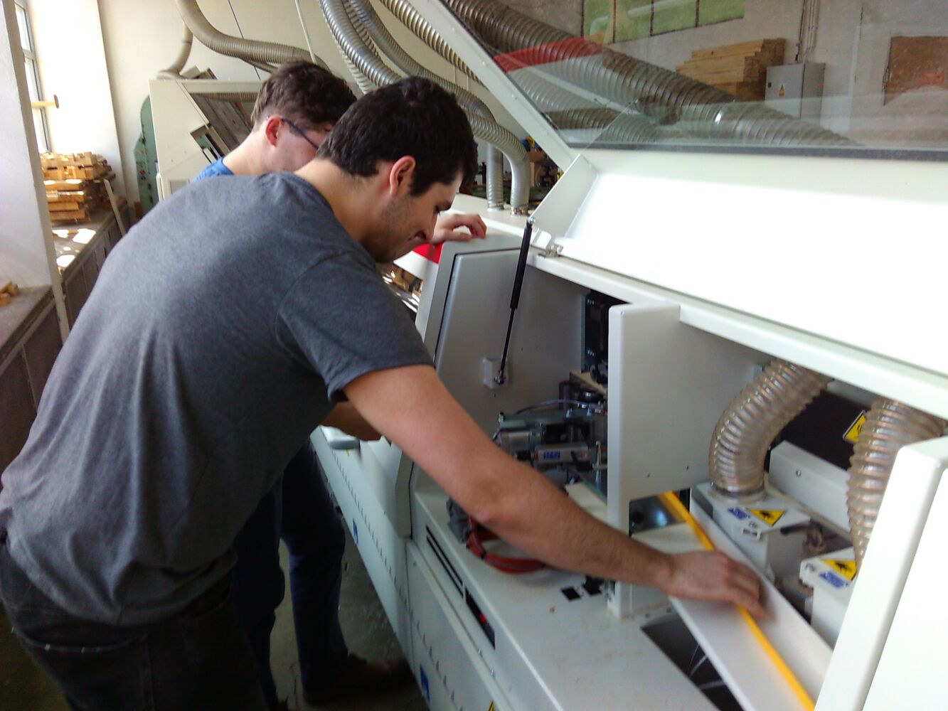 Na maszynach SCM uczą się Poznańscy studenci WTD!