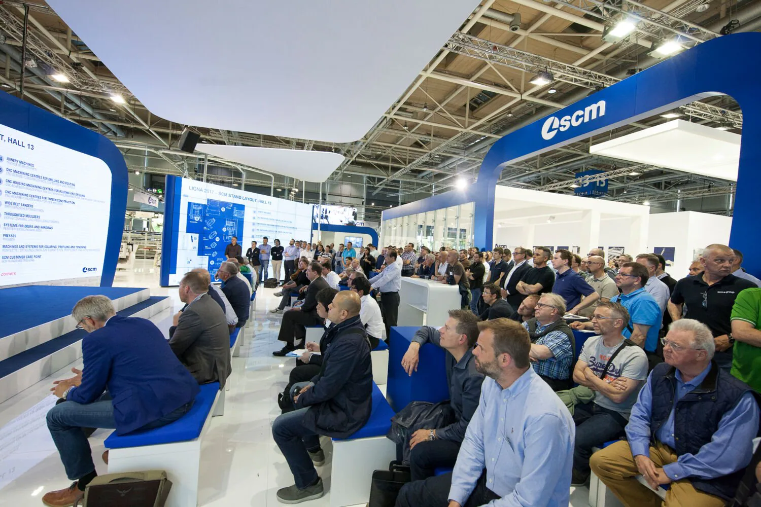 Tagebuch aus Hannover. Ein fulminanter Start für Scm auf der Ligna 2017